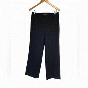 Jessica Highrise Wide Leg Black Dress Pants